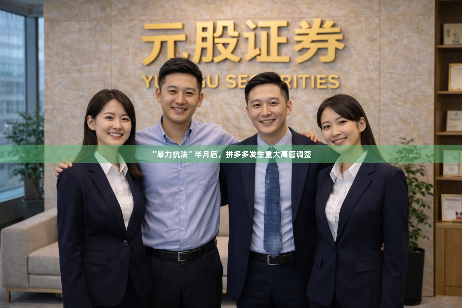 “暴力抗法”半月后,拼多多发生重大高管调整