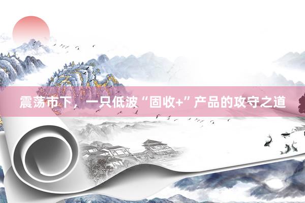 震荡市下，一只低波“固收+”产品的攻守之道